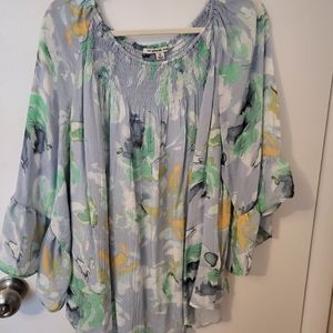 Zac & Rachel Smocked Top